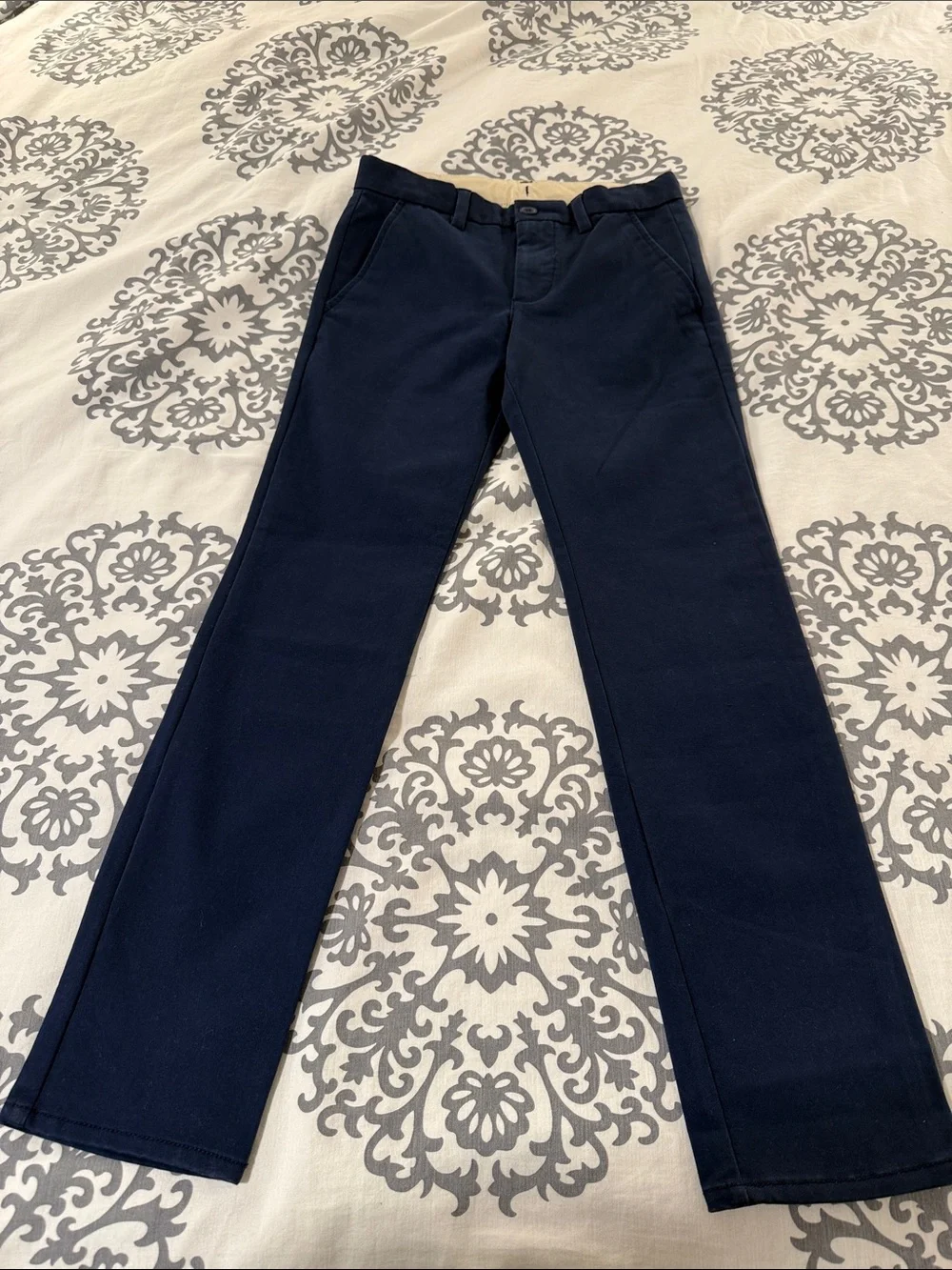 NWOT Gap Kids Navy Flat Front Trousers